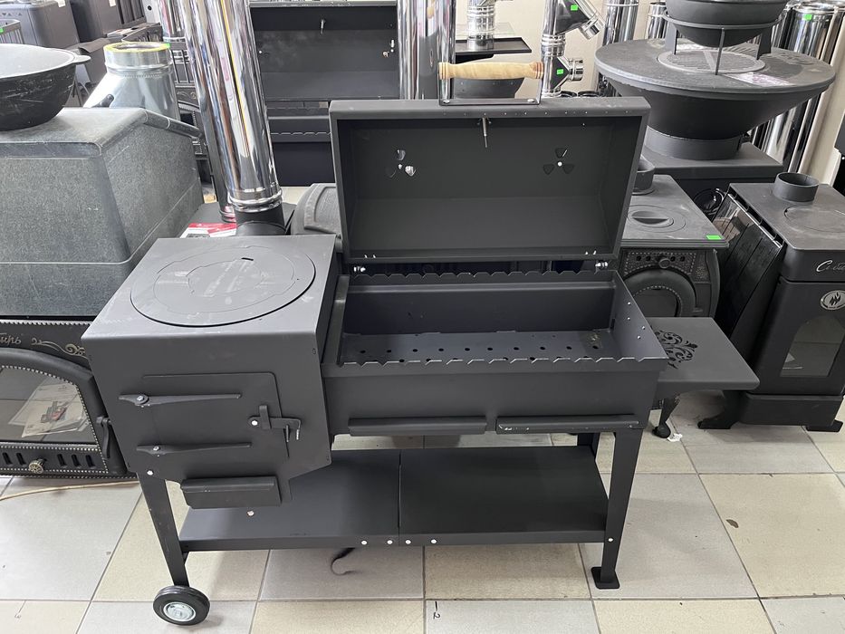 Печь под казан гриль Дачный