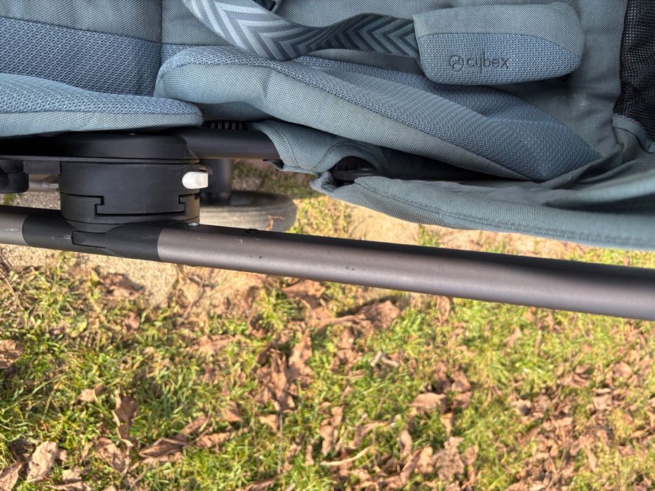 Cybex, Balios S Lux 2 in 1 TPE B, Stormy Blue + adaptori scoica auto