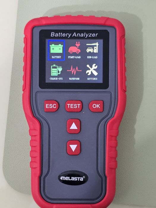 Tester baterie auto 12V/24V Melasta BT200 – 100–2000 CCA