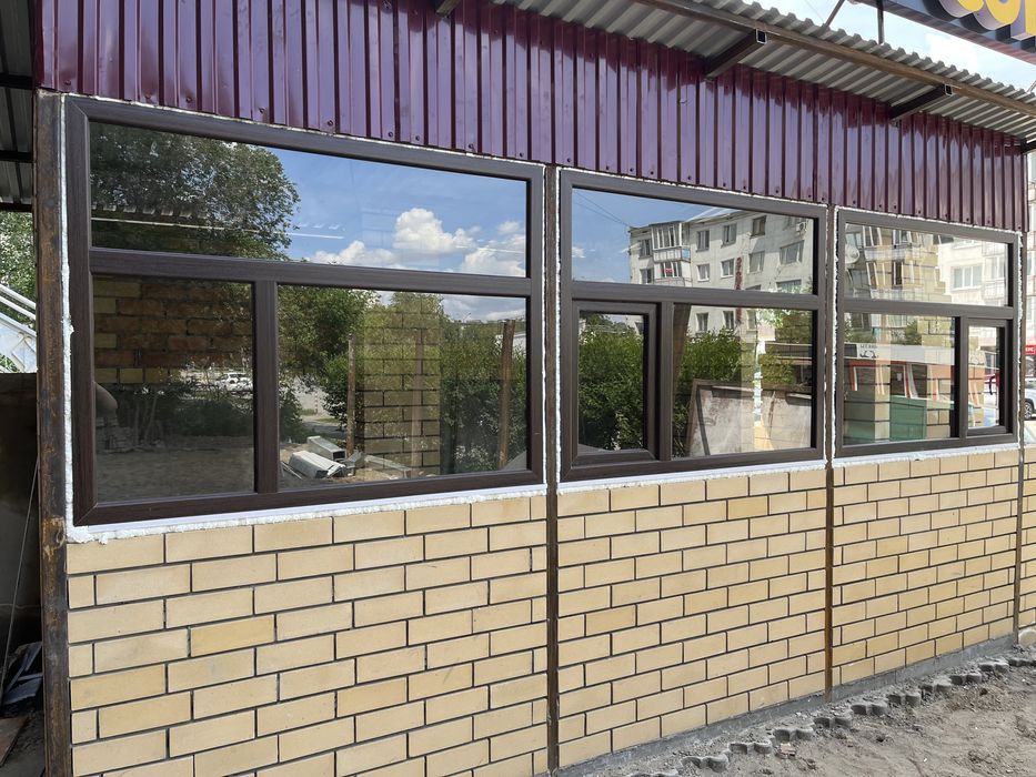 Балконы Двери витражи окна