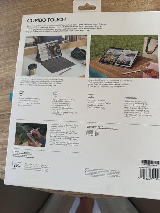 Logitech combo touch
