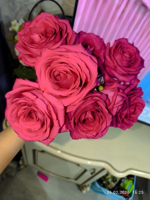 Продам розы девять штук