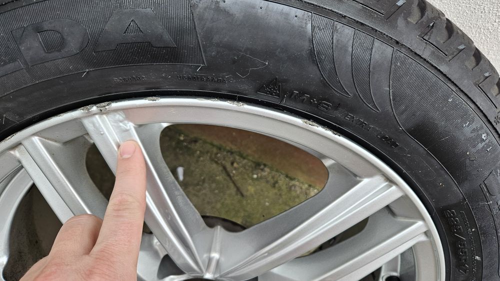 jante '17  AUDI A6 A4 Golf Passat Skoda Seat 225 55 17 profil 6-8 mm