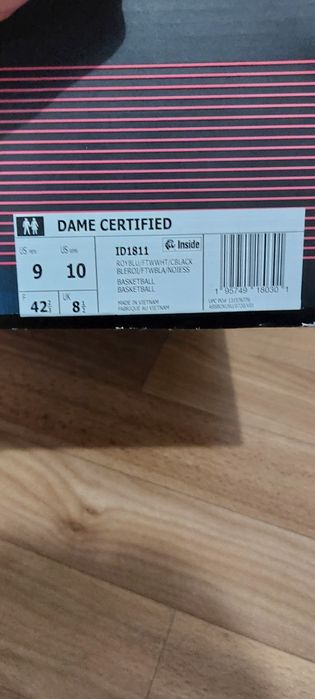 Adidas Dame Certified 42 размер