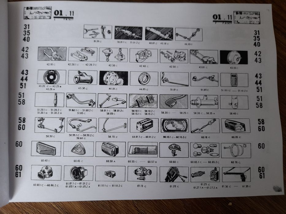 Catalog piese DACIA 130