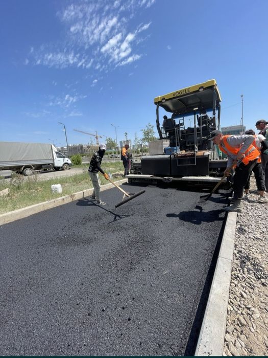 Асфальт,укладка асфальт