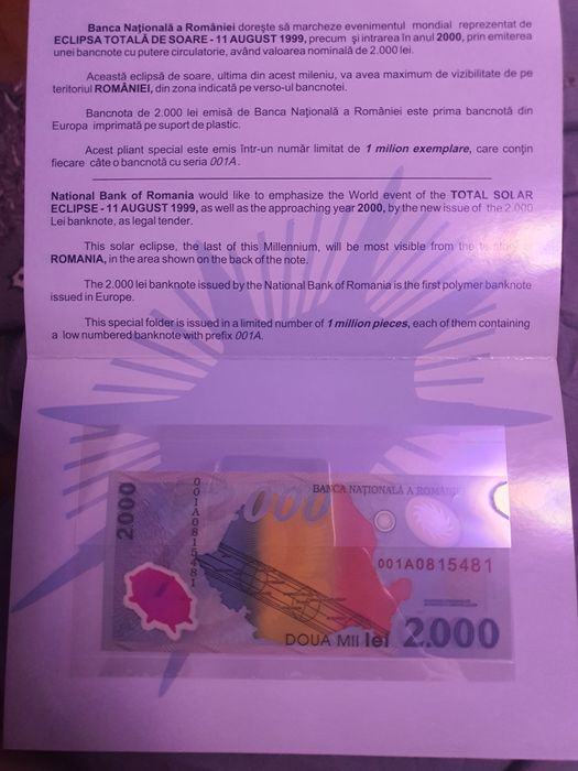Bancnote eclipsa
