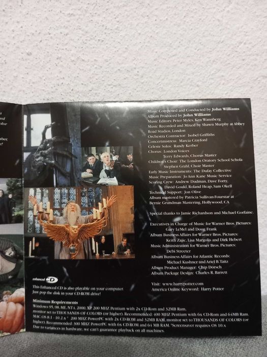 Harry Potter and the Prisoner of Azkaban (OST), CD