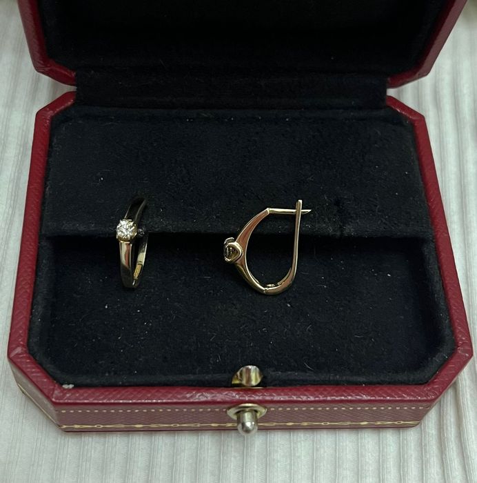 Серьги с бриллиантами