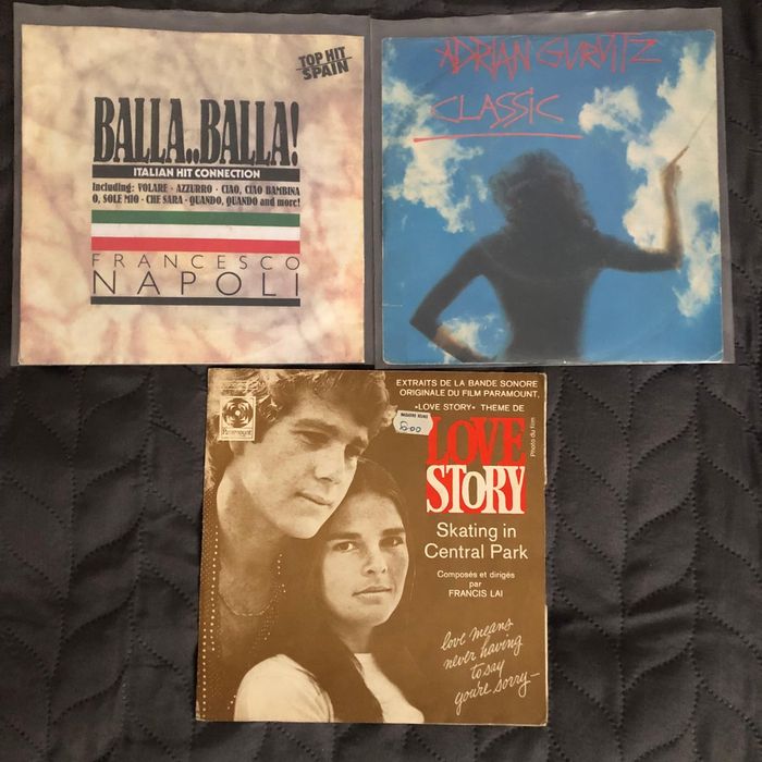 Hit-uri  viniluri  7" impecabile