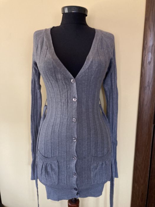 Разкошна дълга жилетка “BlueBerry”, р-р S-М