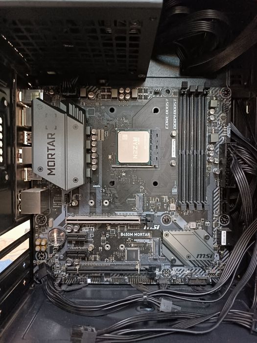 AMD Ryzen 5 2600 + MSI B450 Mortar ARGB комплект