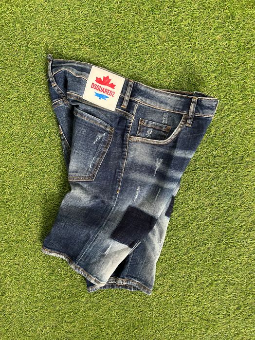 Мъжки къси дънки : DSQUARED2 Tidy Biker Jean 48