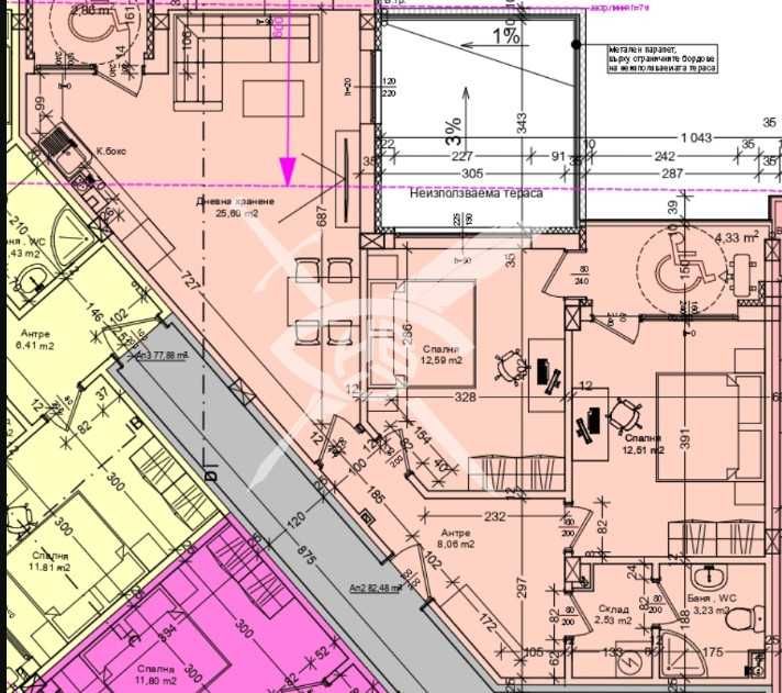 Продава се Тристаен апартамент в Бургас, Зорница - 85 кв.м за 2001 €/кв.м - Снимка #1