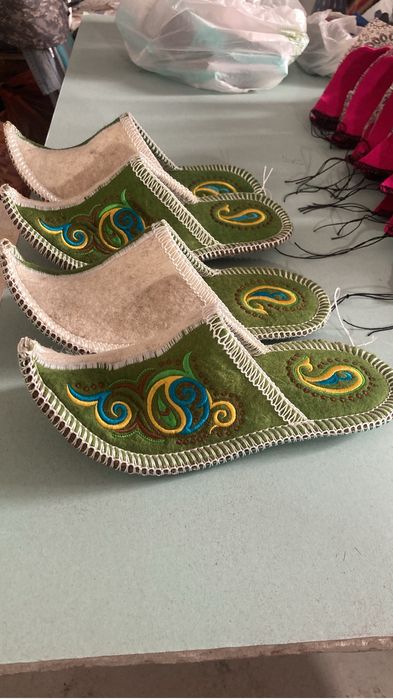 Войлочные тапочки