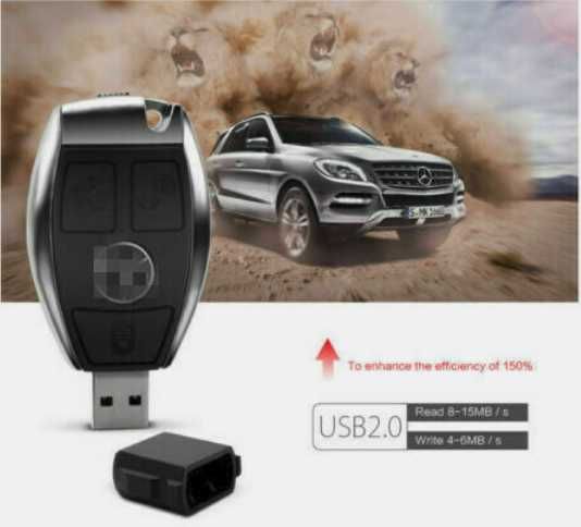 USB 2.0 sub forma de cheie MERCEDES 128GB Nou ambalat!