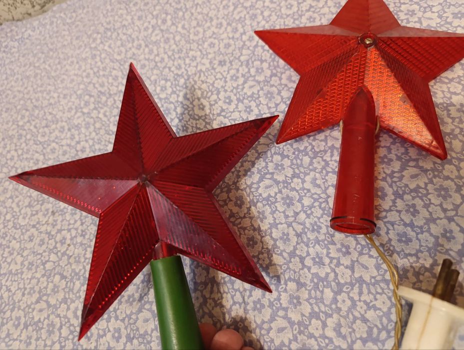 Звезды на ёлку ( новогодние ) СССР