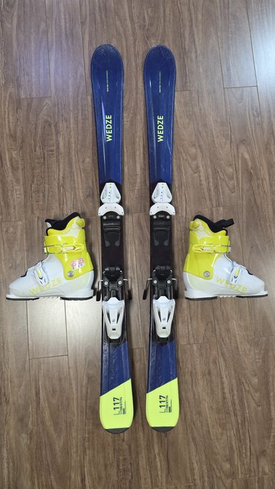 Лыжи детские с ботинками