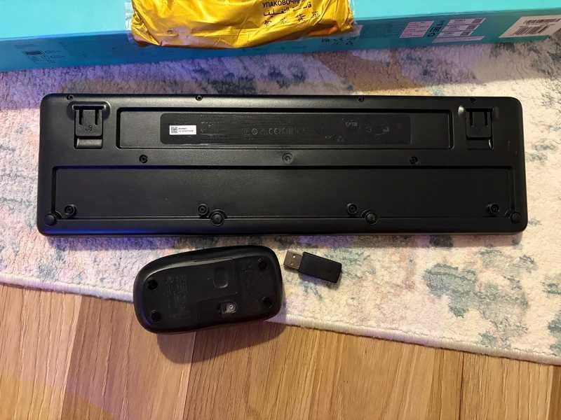 Kit tastatura + mouse Logitech MK220, Wireless