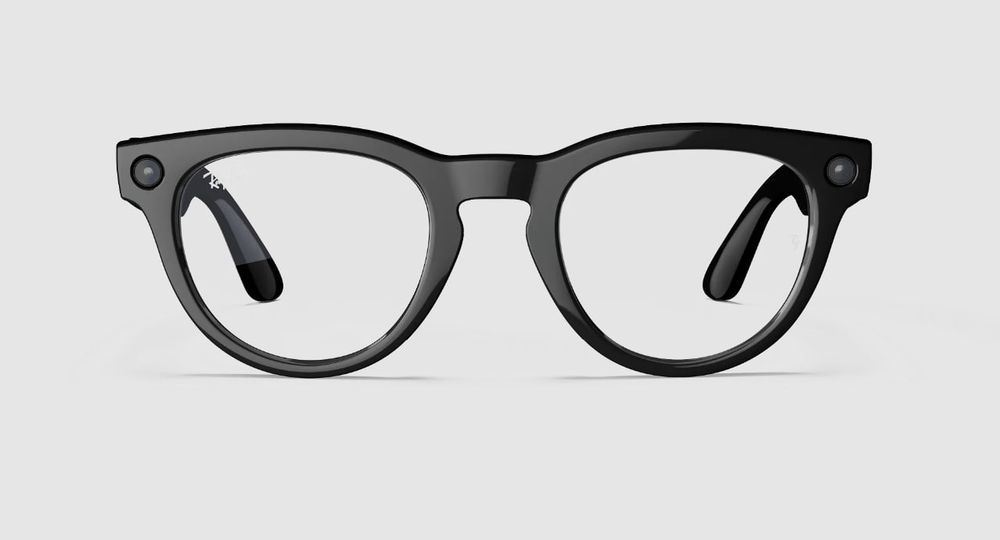 Умные очки Ray-Ban Meta Headliner Shiny Black, Clear