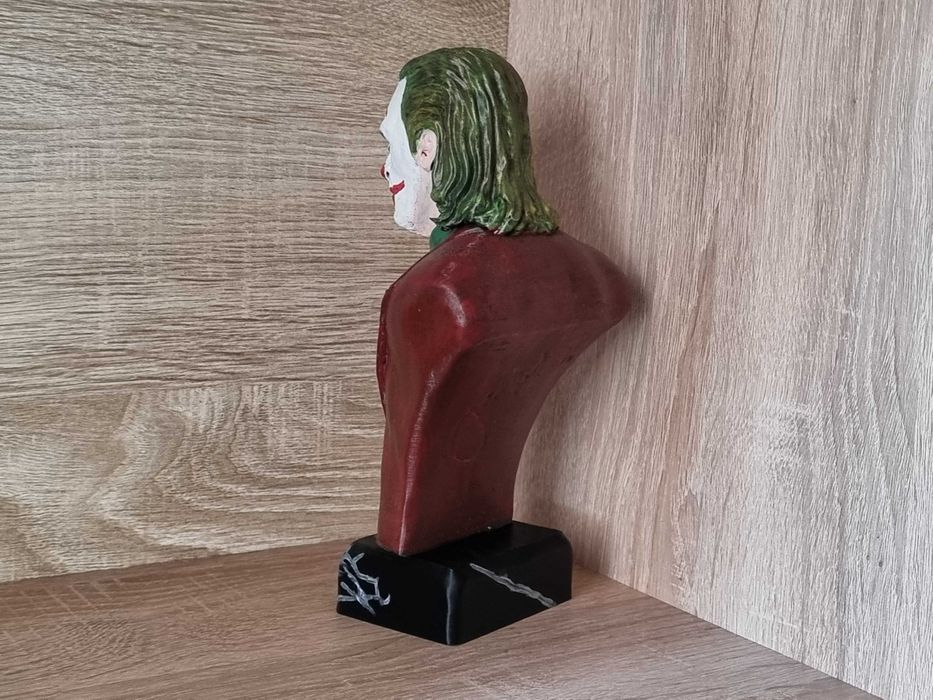 Bust Joker lucrat manual, statueta hand made