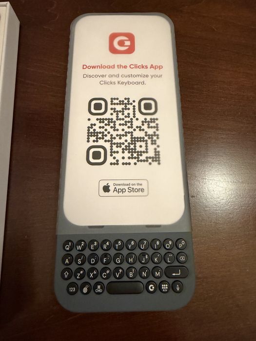 Tastatura Husa Clicks iPhone 15 Pro