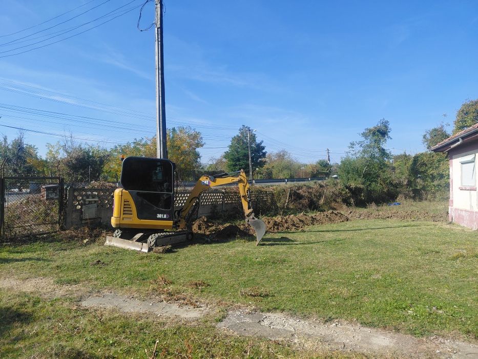 Miniexcavator de vanzare
