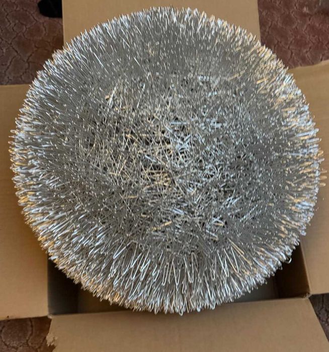 Candelabru suspendat argintiu designer Paul Neuhaus diam450/750 mm NOU