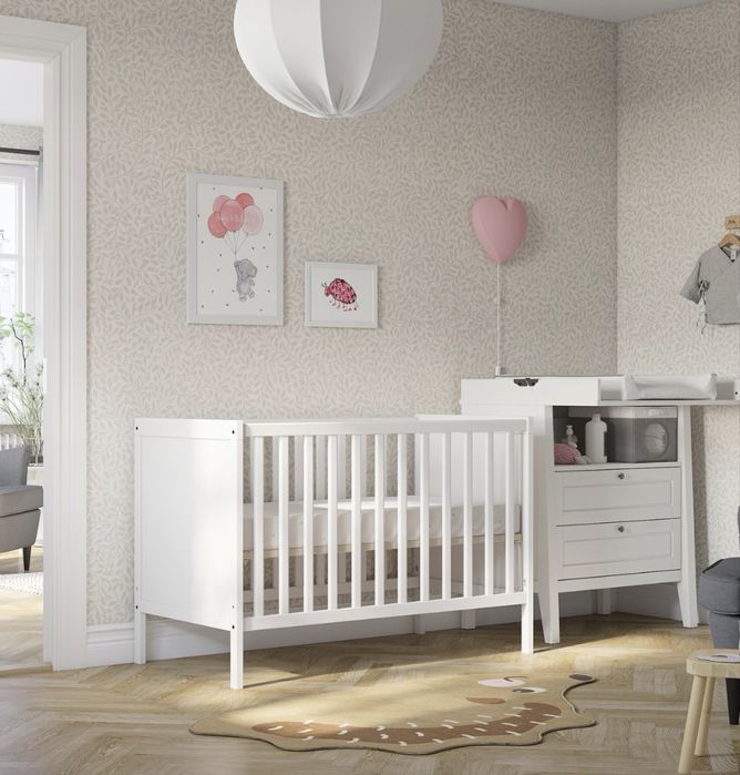 Patut bebe ikea sundvik gri
