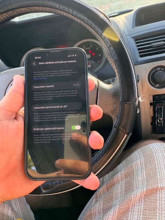 iPhone 14 blue 92%sănătatea bateriei