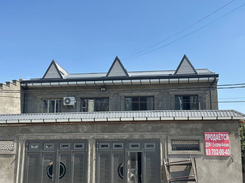 Продаю 1,5 сот 4 ком с падвалом Олмас махала 2 этажнийля