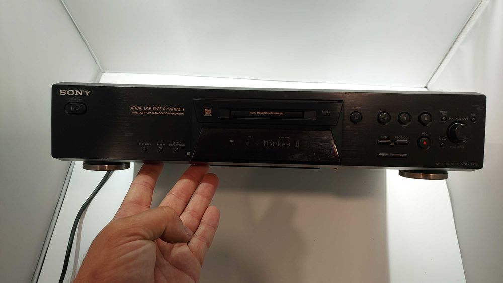 Minidisc Deck Sony MDS-JE470 - In Stare Foarte Buna De Functionare, Fara Telecomanda