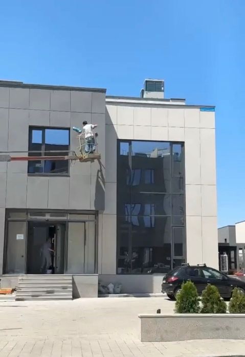 Профессиональная мойка зданий