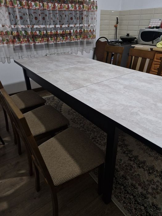 Стол стулья 2.2м