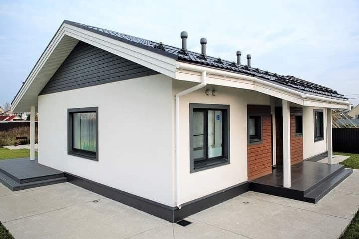 Executam case din panouri sandwici la cheie