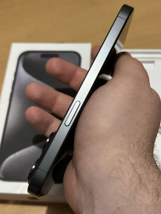 КАТО НОВ! iPhone 15 Pro - 1 TB - Black Titanium