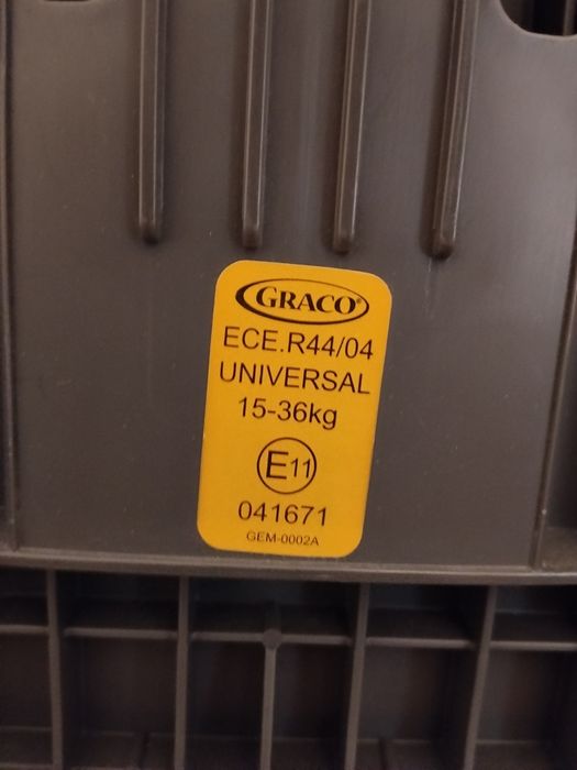 Scaun auto Graco, R44/04 universal 15-36 kg