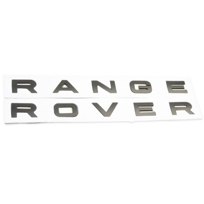 Емблема Range Rover - Черен гланц/Черен мат/Сребрист мат