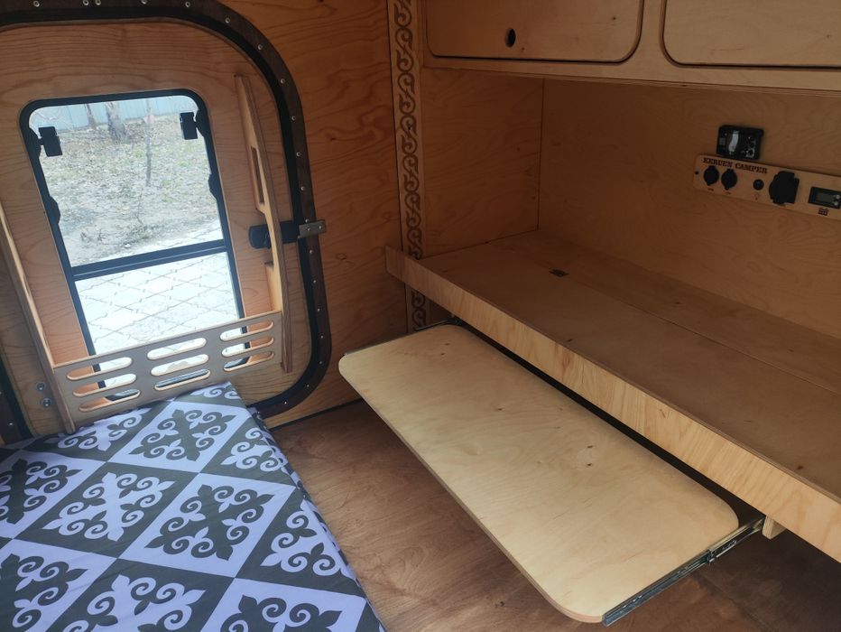 Новый прицеп-кемпер. Автодом