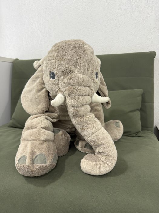 Мягкая игрушка слон Ikea