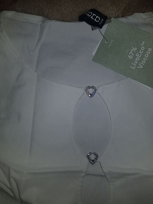 Новый топ от НМ с кристаллами