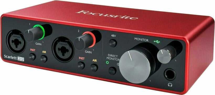 Focusrite Scarlett 2i2 3rd Generation USB Аудио интерфейс