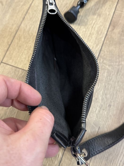 Кожена чанта клъч