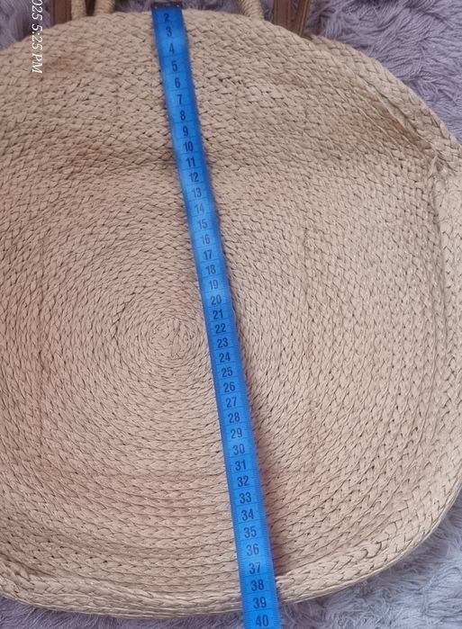 Vând geantă de plajă de paie