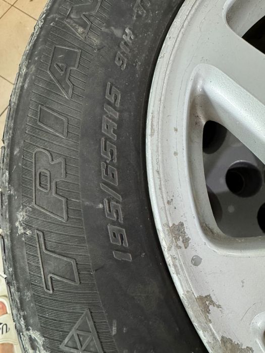 Летние резины с дисками 195/65/15