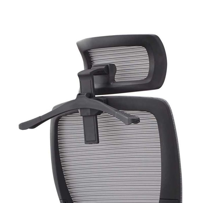 Офис стол, BF3850, Черен, Сив, Текстил, 68х63х120см.