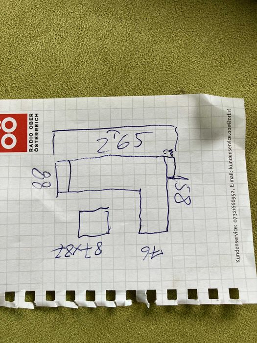 Vand Coltar extensibil în stare foarte bună