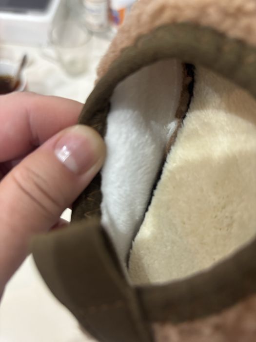 Детские теплые тапочки новые