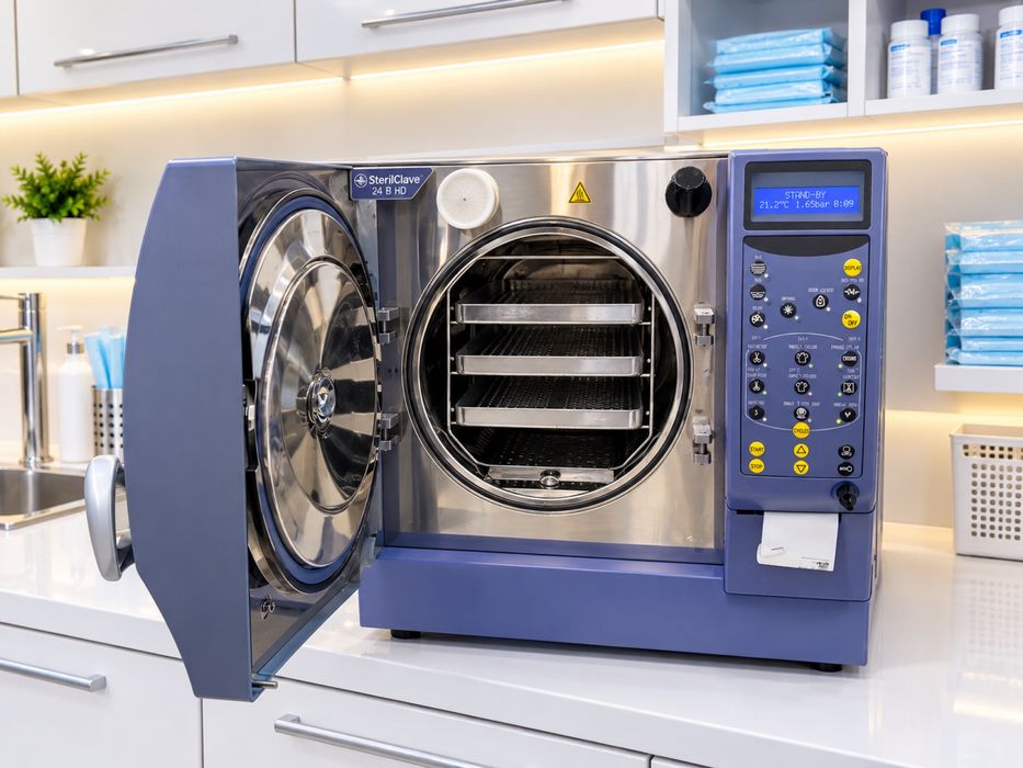 Autoclav sterilizator Cominox Stericlave 24 B stomatologie clinica salon beauty infrumusetare