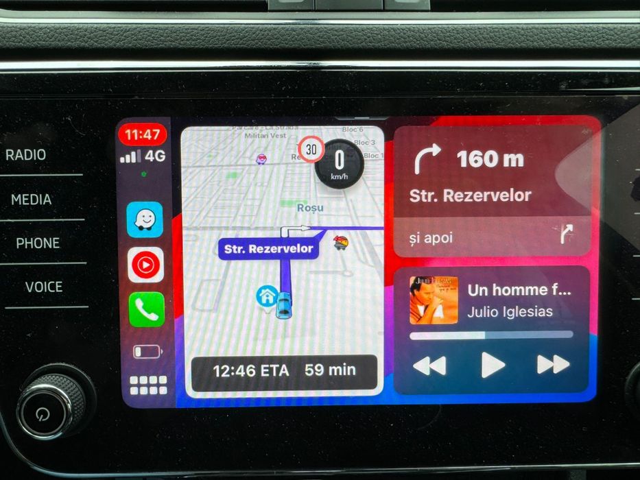 Skoda SmartLink CarPlay Android-Auto Octavia Superb Kodiaq 2015-18